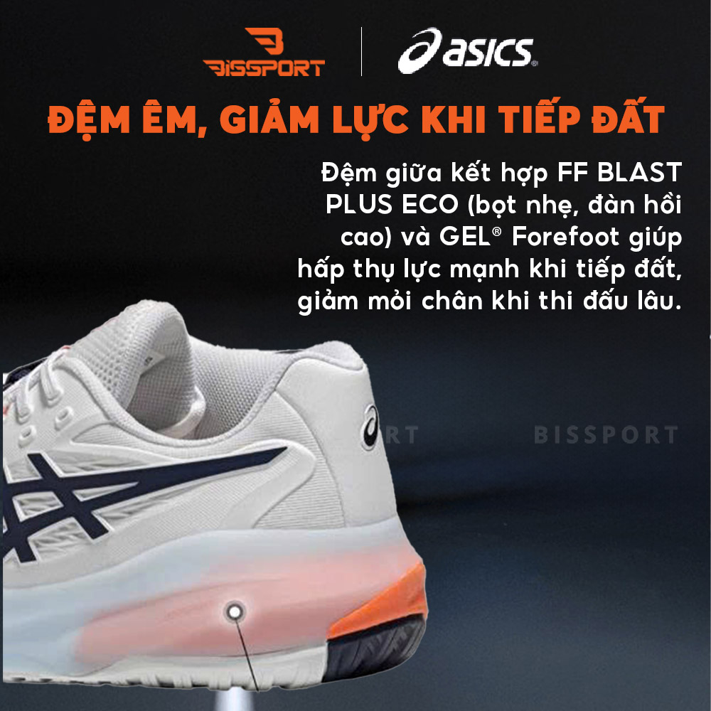 Giày Tennis/Pickleball Asics Gel Resolution X Chính Hãng - Trắng Hồng - Nhẹ - Giảm Chấn Vượt Trội - Siêu Bền